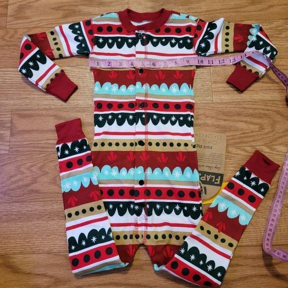 🌲 NEW Christmas Special Delivery One Piece Long Johns Unisex Toddler Pajama - Picture 7 of 8